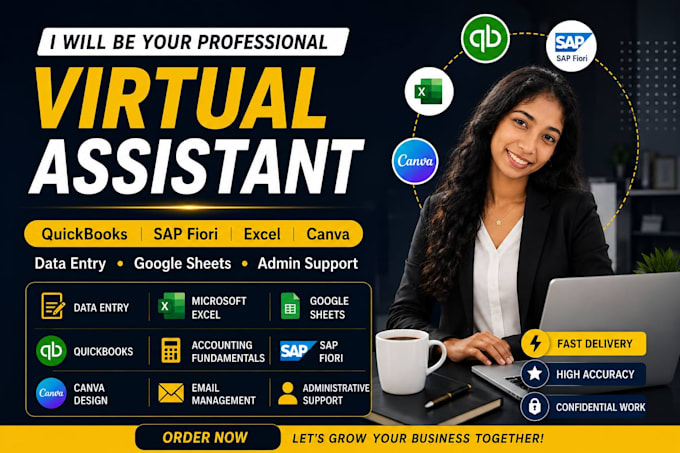 be your reliable virtual assistant,data entry, admin support