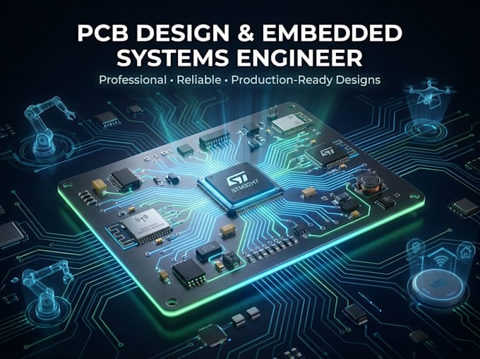 design industry grade pcb and embedded systems for professional electronics