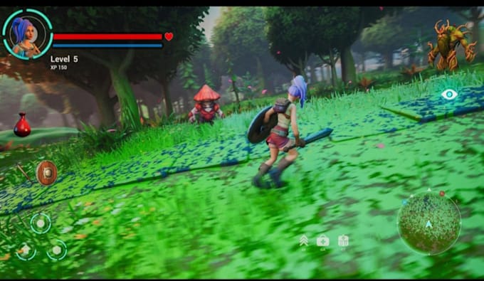 create immersive 3d game environment modeling scenes and custom game map