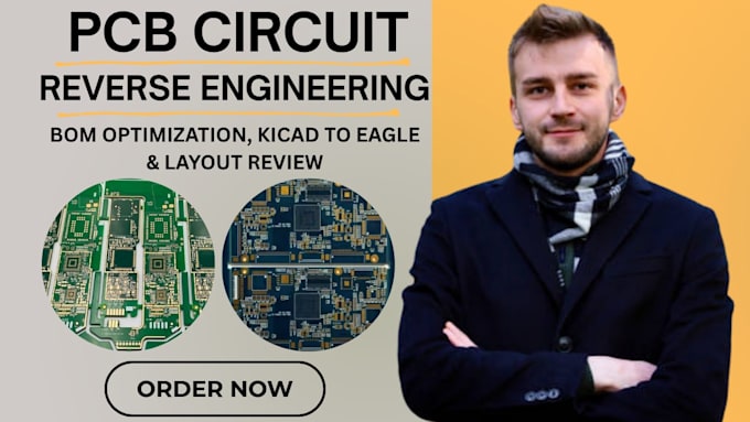 pcb reverse engineering, gerber, bom optimization, dfm, kicad pcb layout review