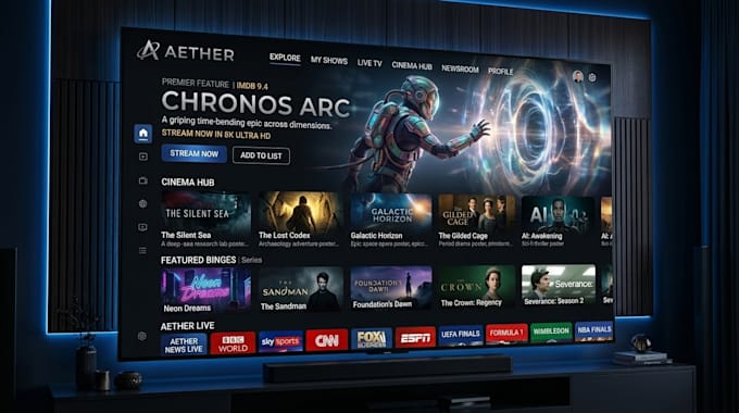 build your white label iptv and ott platform with custom branded apps