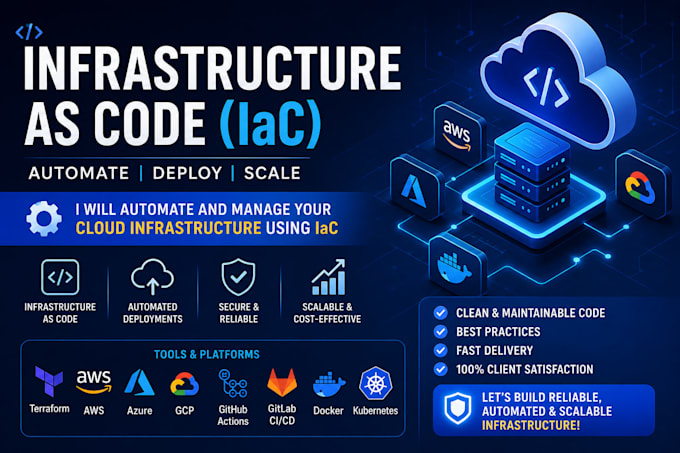 build a good infra as code website using iaac