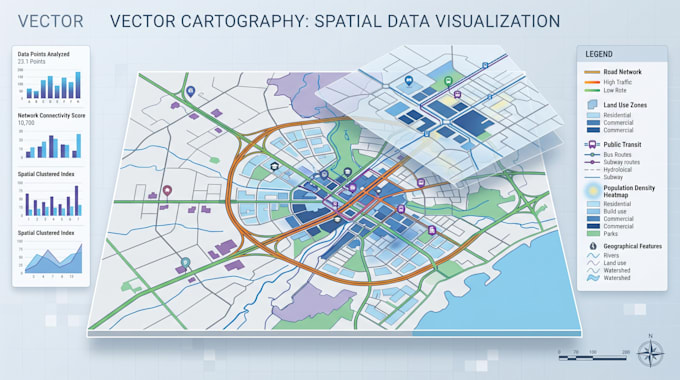 create gis maps, interactive digital maps, spatial maps, location visualization