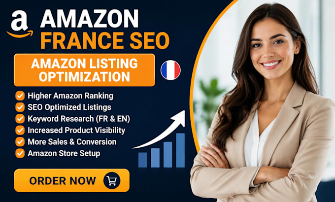optimize french amazon product listing, amazon listing SEO, amazon store setup