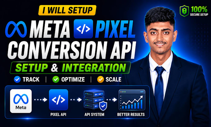 setup meta pixel, conversion API and event tracking