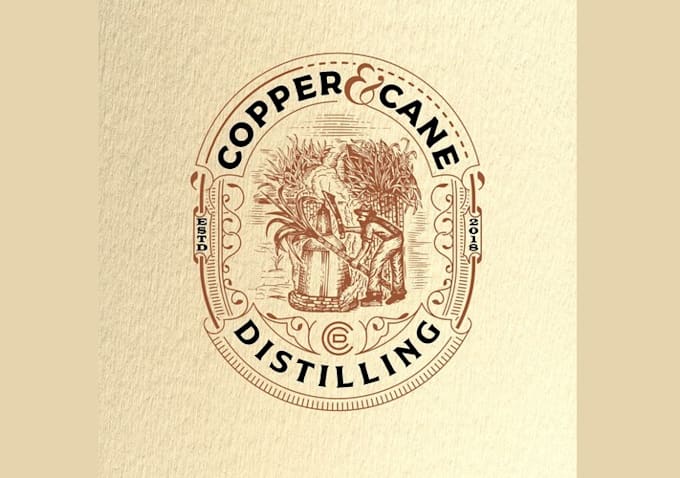 design unique rum distillery logo