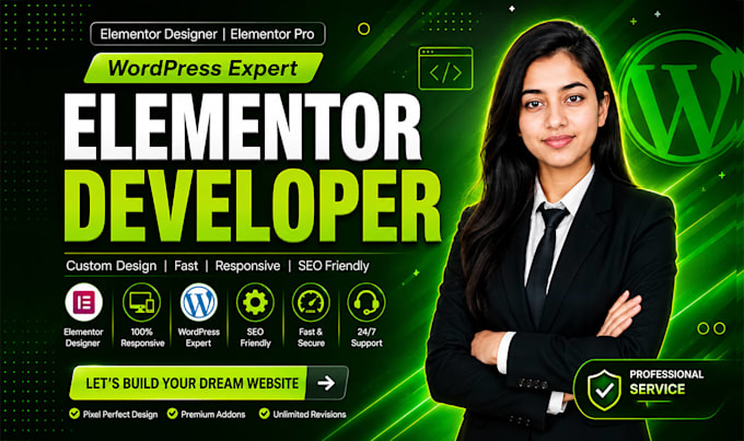 elementor designer, elementor pro, elementor developer, elementor expert