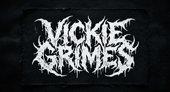 create custom heavy sludge metal logo designs