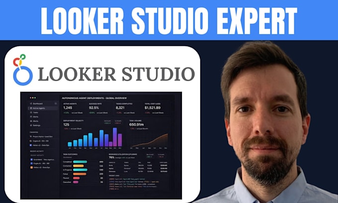 create, fix, and design your looker studio google data studio dashboard