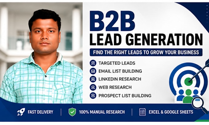do b2b lead generation and email list building