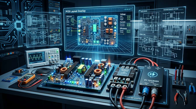 design bms, battery management systems and power electronics pcb