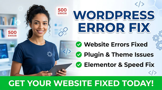 troubleshoot and fix wordpress website problems, errors and bugs fix wordpress