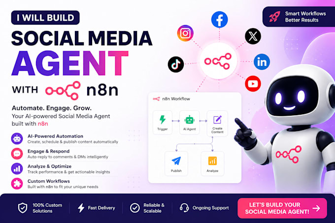make an ai agent for you using n8n