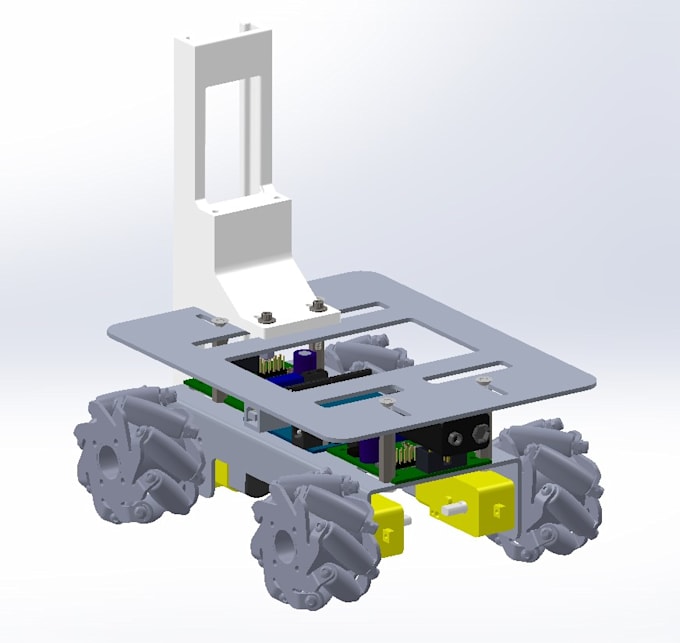 design professional mechanical parts and assemblies in solidworks