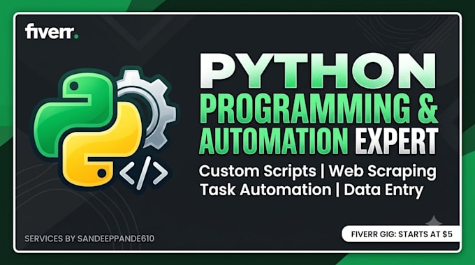 do python programming and automation scripts