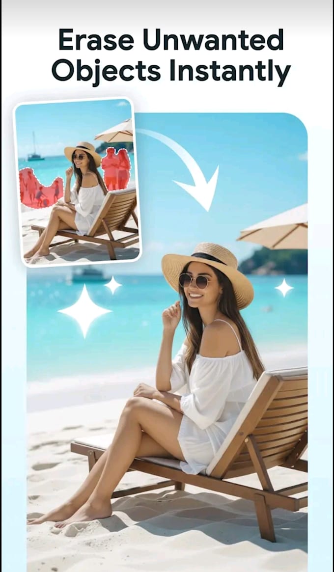 remove unwanted objects and edit your photos professionally