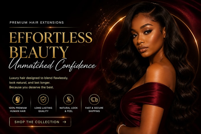 hair extension shopify store