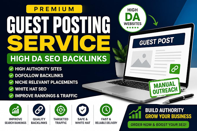 publish guest posts on high da websites for SEO