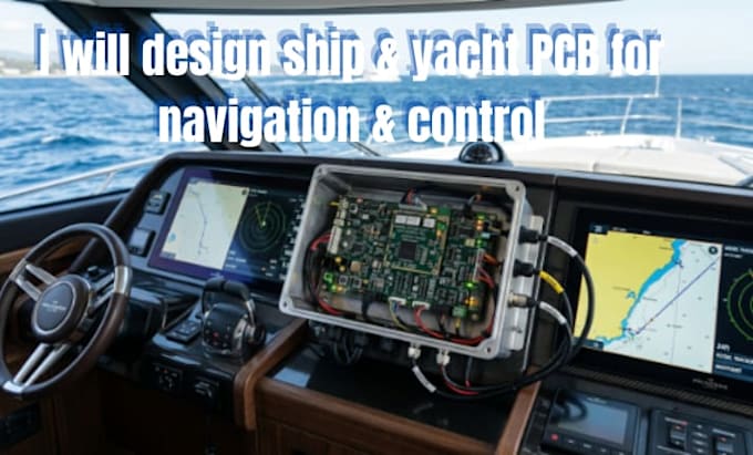 design ship and yacht pcb for navigation and control
