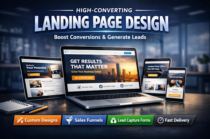 do wordpress landing page, sales funnel, one page website, wordpress website