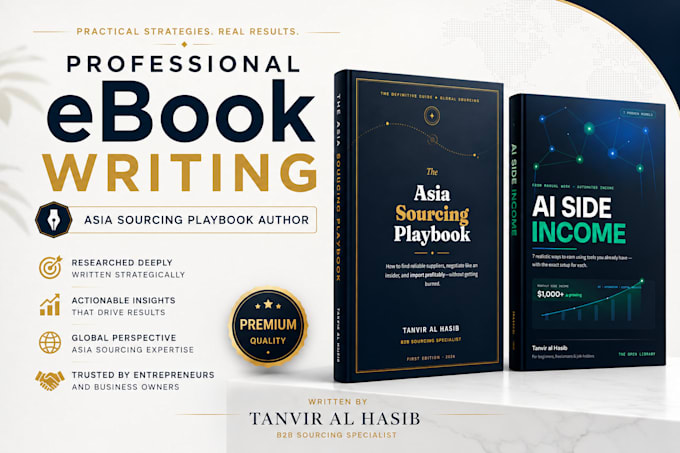 write a professional ebook or business guide for your brand