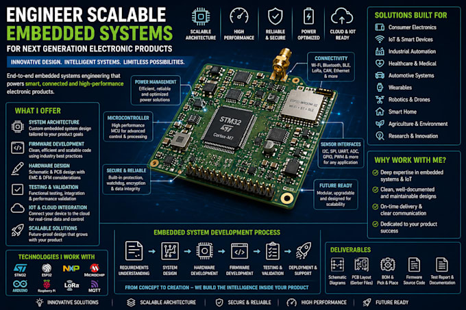 engineer scalable embedded systems for next generation electronic products
