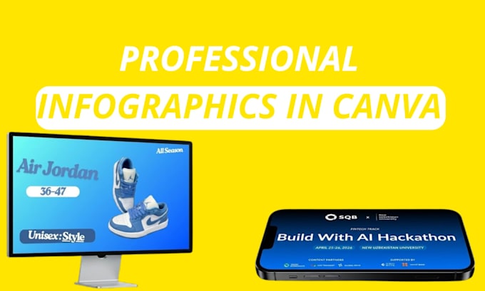 design professional infographics using canva