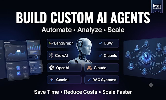 develop ai agent workflows and business automation systems