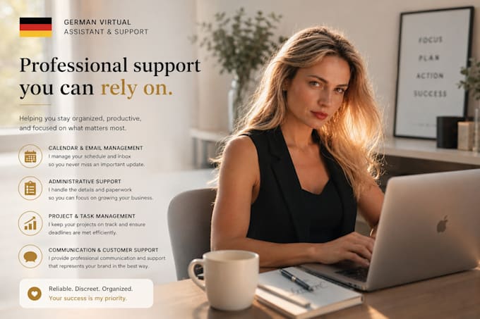 be your german virtual assistant for your business