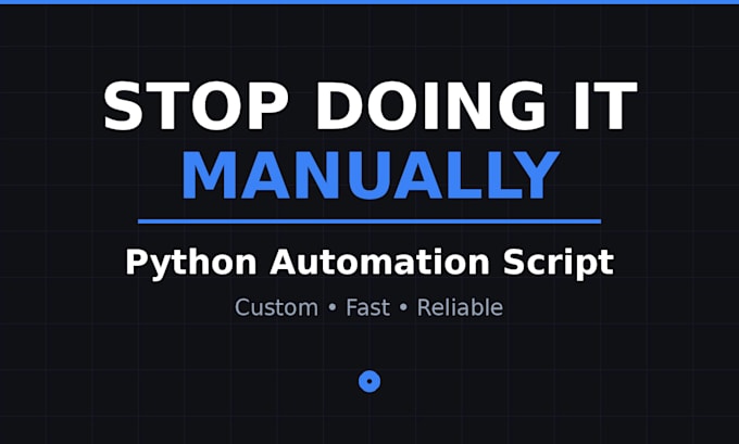 create a python automation script to save you time on repetitive tasks