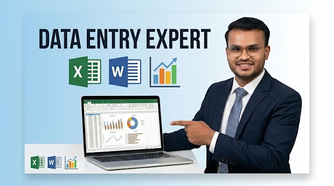 do data entry, copy paste, typing