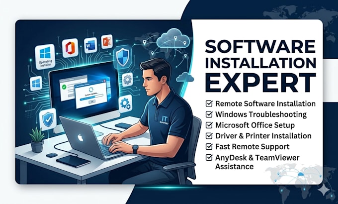 install and configure software remotely