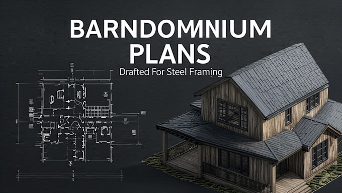 design custom barndominium floor plan layout