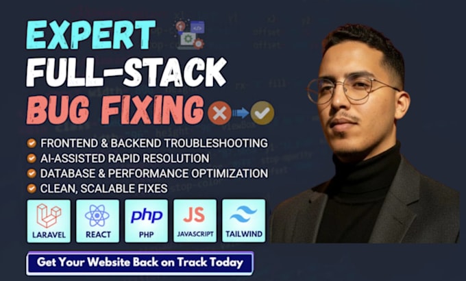debug and fix errors in your laravel PHP application