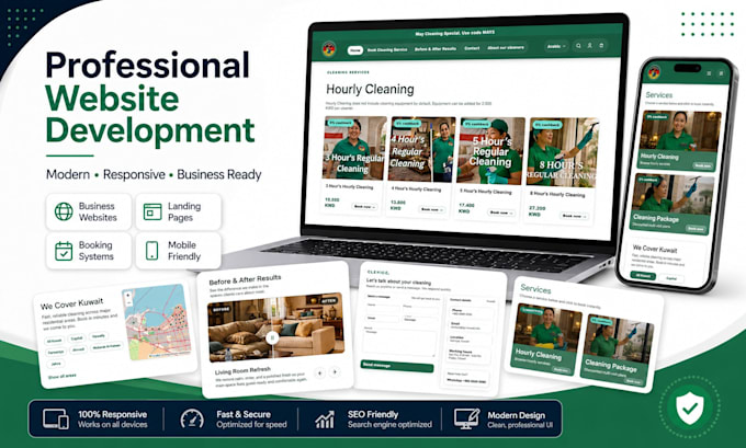 Build a professional responsive website for your business by Marwin289 ...