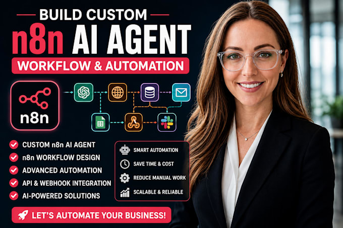build custom n8n ai agent n8n workflow n8n automation n8n ai agent