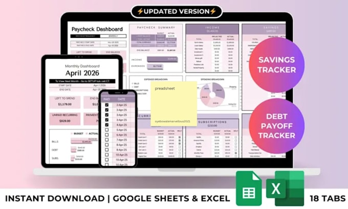 create spreadsheet invoice or budget template, template google sheets automation
