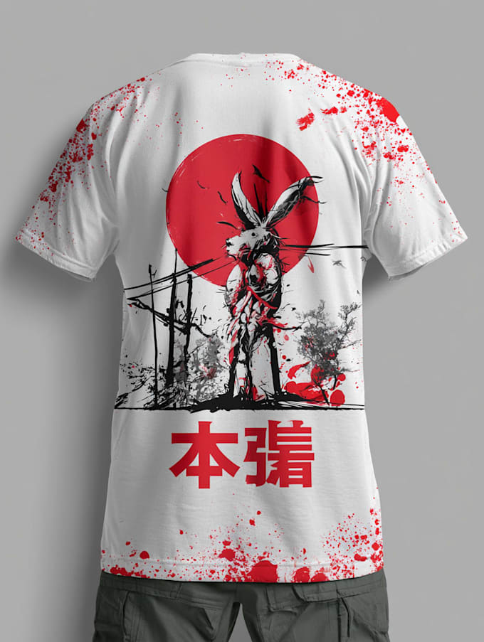 create japanese t shirt design
