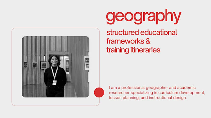 design innovative geography curriculum frameworks