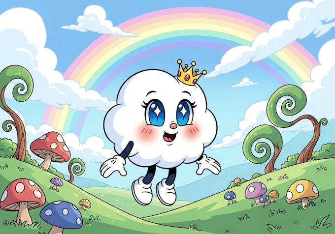draw cute cartoon character