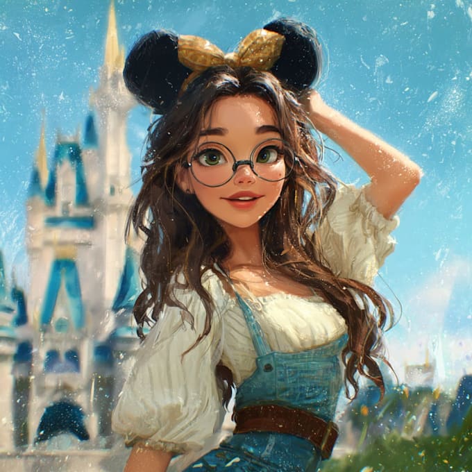 draw you in disney style