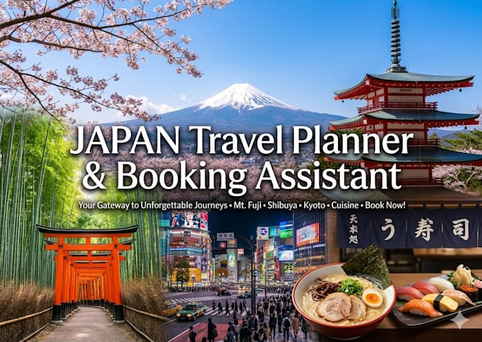 be your japan travel planner and booking assistant