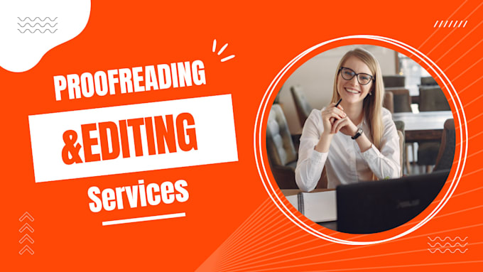 professionally proofread and copy edit your documents or articles
