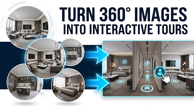 turn your 360 images into a professional virtual walkthrough
