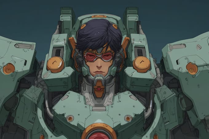 illustrate your mecha, robot and armored characters