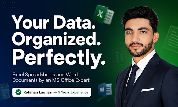 create and format professional word documents and excel spreadsheets