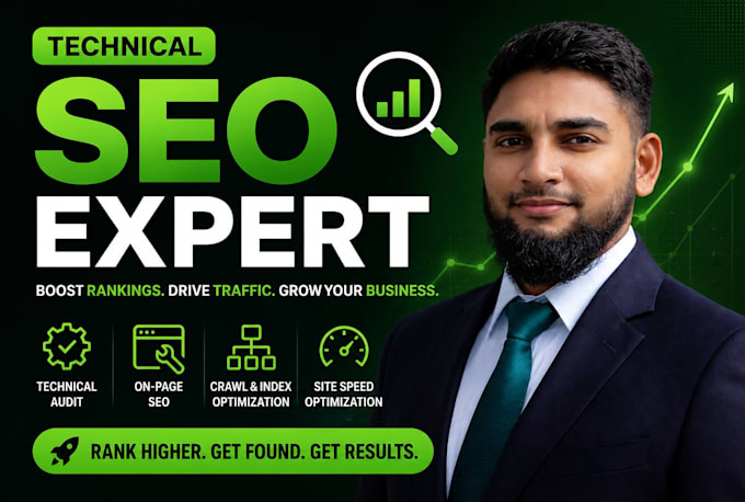 do on page and technical SEO, website audit, google search console and indexing