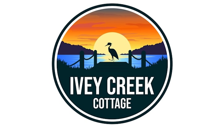 design best quality vacation rental cottage logo