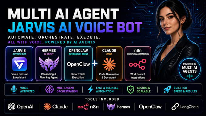 fix multi ai agent jarvis ai voice bot open claw hermes openclaw claude relumi