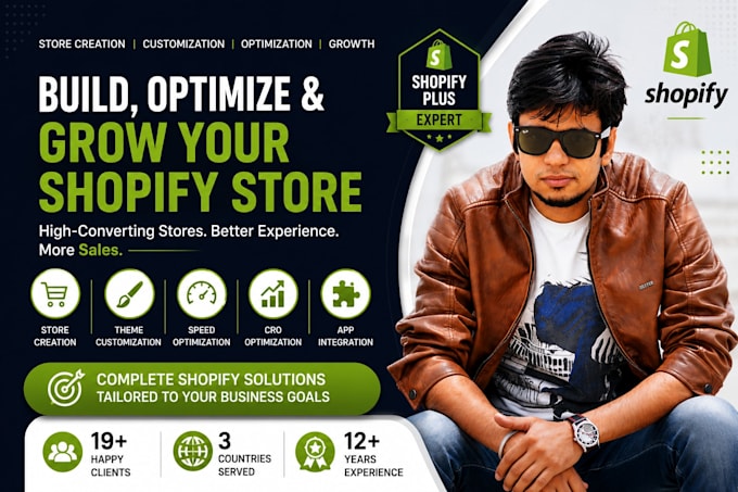 do shopify plus customization, bug fixes and custom coding